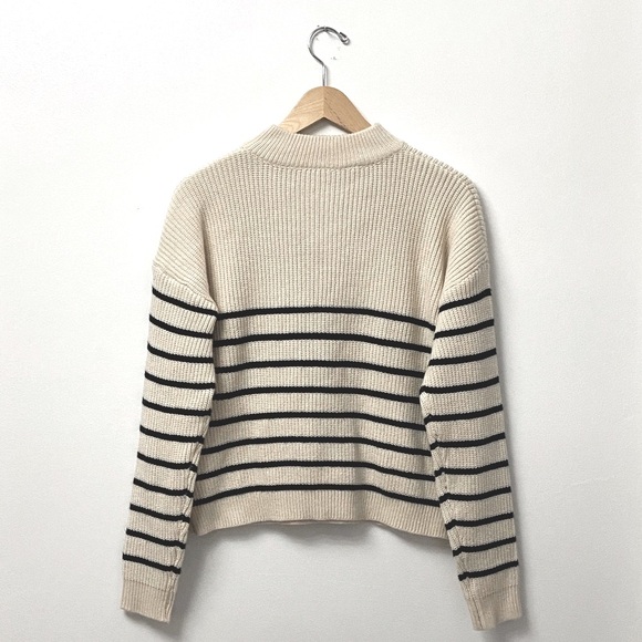 SHEIN Mock Zip Neck Sweater - Picture 2 of 3